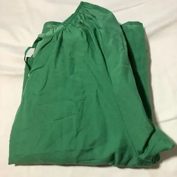 Emerson fry Lucy blouse meadow green womens S bohemian feminine cottage classic - Picture 13 of 13